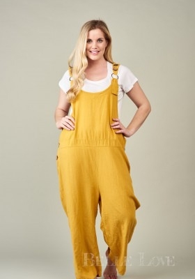 Buy Versatile Italian Linen Dungarees Online