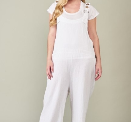 Buy Versatile Italian Linen Dungarees Online