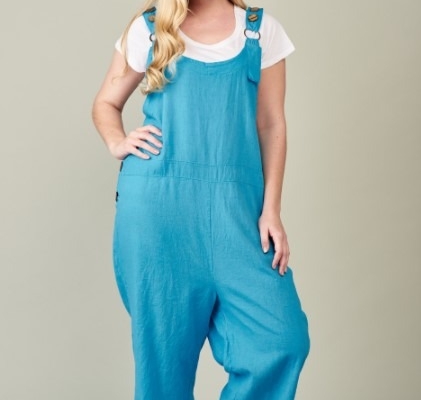 Buy Versatile Italian Linen Dungarees Online