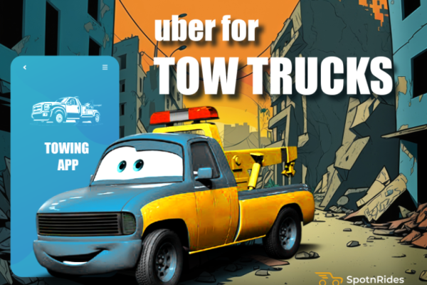 Transform Your Towing Business with SpotnRides Uber for Tow Trucks App