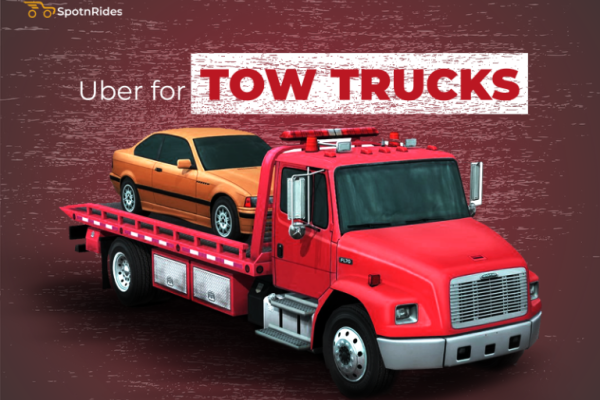 Transform Your Towing Business with SpotnRides Uber for Tow Trucks App