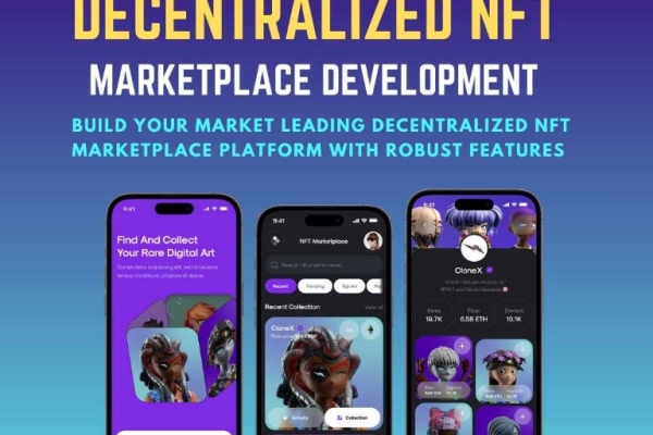 Decentralized NFT Marketplace Development - Hivelance