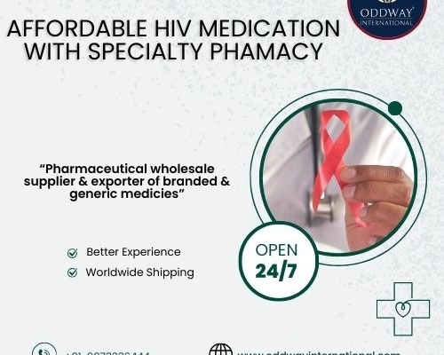 Purchase Affordable And Accessible HIV Medicines Only At Oddway