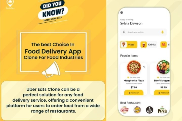 Launch a UberEats Clone App for Business  with 100% Customized