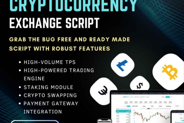 Crypto Exchange Script - Get Your crypto trading Script at Low Cost