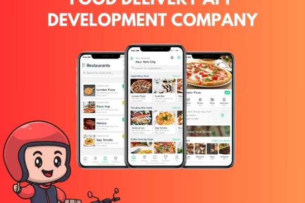 Food delivery app development company