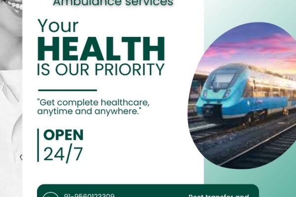Medivic Provides Full Medical Tools in Patna for Lengthy Travel on a Train Ambulance