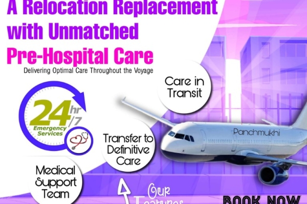 Choose an Air Ambulance from Kolkata with Fast patient-shifting by Panchmukhi