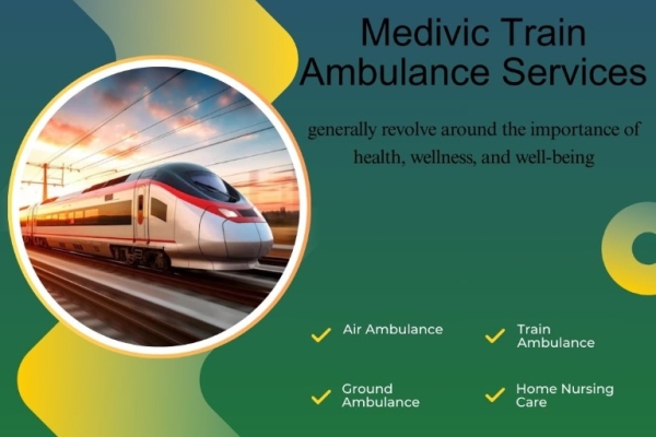 Medivic Train Ambulance in Mumbai transfers critical patients without Issue and on time