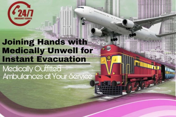 Use an Air Ambulance from Kolkata with Quick Patient Shifting by Panchmukhi