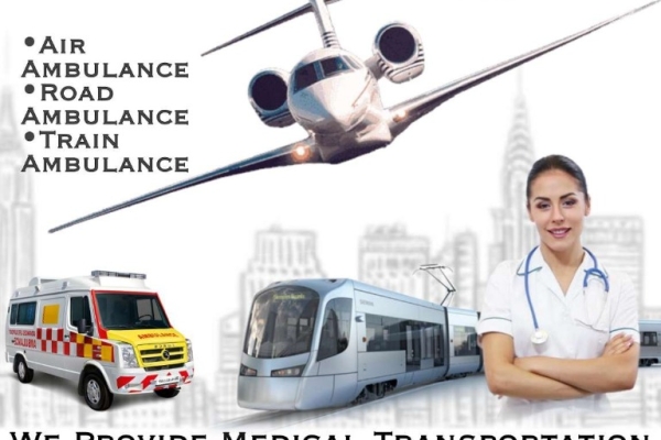 Use a Medically-Fitted Air Ambulance from Delhi with Proper Care by Panchmukhi