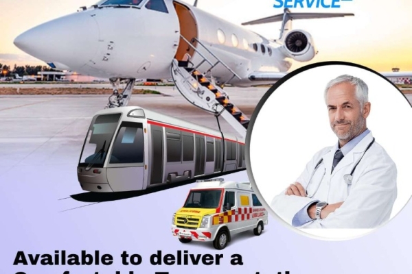 Hire Foremost Air Ambulance from Patna with Medical Facility by Panchmukhi