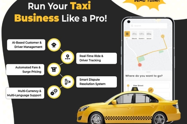 Custom Airport Shuttle Taxi App With AI Voice Booking | SpotnRides