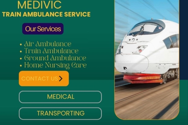 Medivic Offers Focused Transit When Health Matters in Ranchi in a Train Ambulance