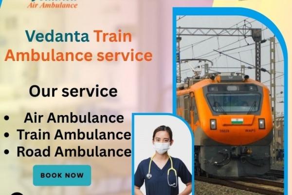 Vedanta ensures that Long Routes are aligned with Healing Needs in Ranchi in a Train Ambulance