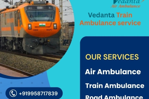 Vedanta offers calm travel for volatile situations in Patna in its Train Ambulance