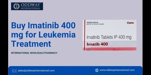 Buy Imatinib 400 mg for Leukemia Treatment – Certified Supplier