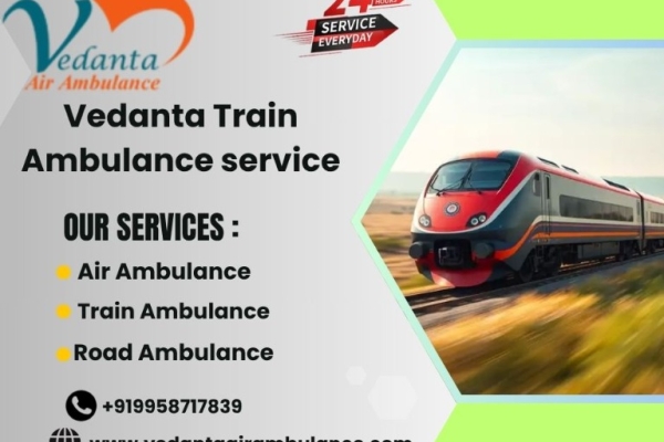 Vedanta ensures that Long Routes are aligned with Healing Needs in Patna in a Train Ambulance