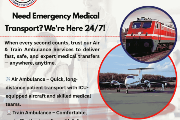 You Can Be Relaxed By Emergency Air Ambulance Services in Patna in Needful Moments