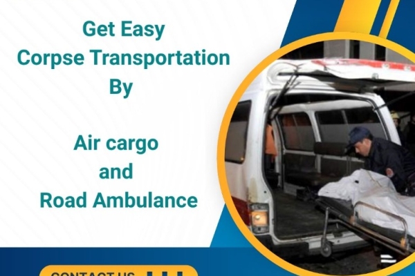 Vedanta is a one-call solution for dead body carrying service in Siliguri with its ambulance