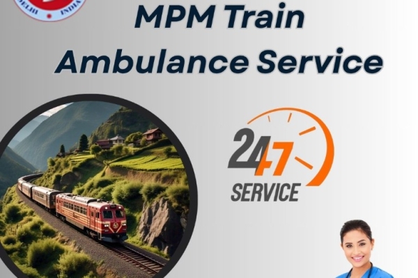 MPM Train Ambulance in Allahabad provides discreet transfer at critical times