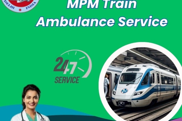 MPM ensured the train ambulance service on long-distance routes for the patient in Allahabad