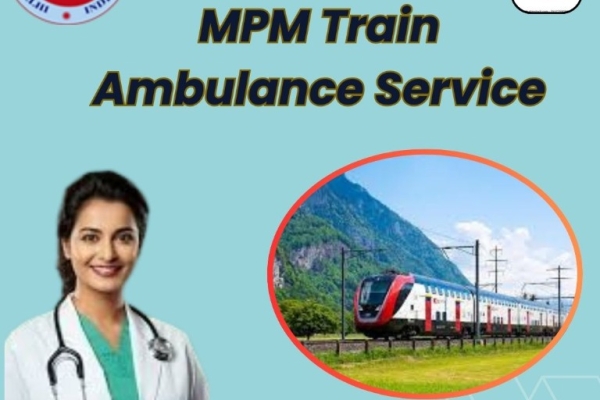 MPM Train Ambulance in Siliguri maintains the highest level of hygiene