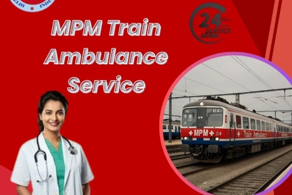 MPM Offers Assistance Outside the Hospital in Bhopal in a Train Ambulance