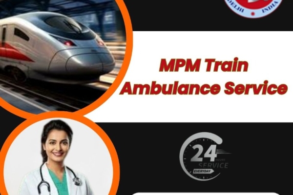 MPM got a fast train ambulance in Varanasi for serious patients