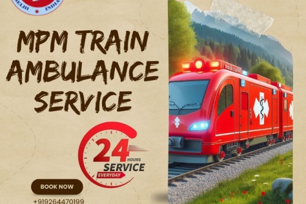 MPM Offers Prompt Ease for Long-Distance Transit in Patna in a Train Ambulance