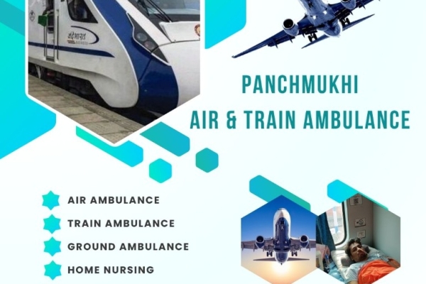 Panchmukhi Guiding the Transit through Experience in Patna in a Train Ambulance
