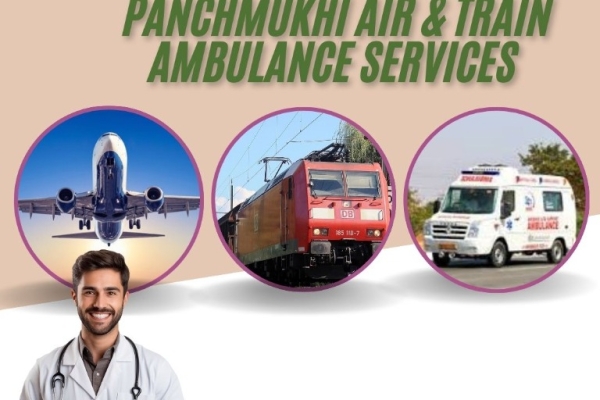 Panchmukhi Train Ambulance in Ranchi is the top choice for long-distance travel