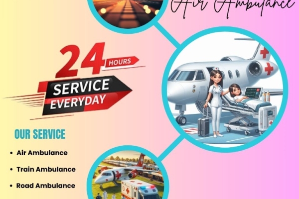 With ICU Facilities, Travel via Vedanta Air Ambulance Service in Varanasi without Any Difficulties