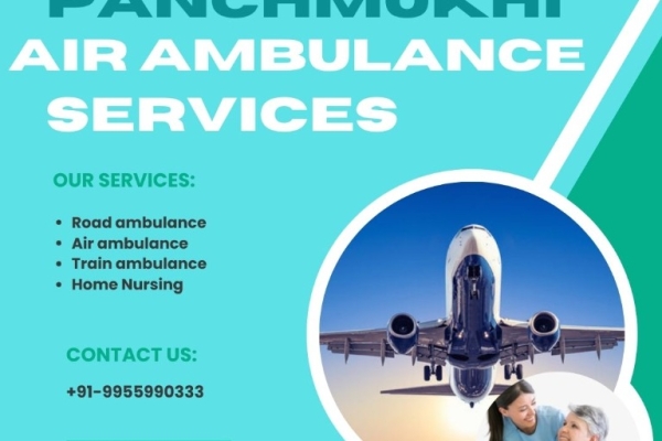 Choose Excellent Air Ambulance from Patna with Effective Medical Care through Panchmukhi