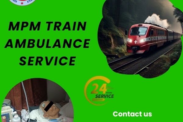 MPM provides solid support during transit in a train ambulance at Raipur