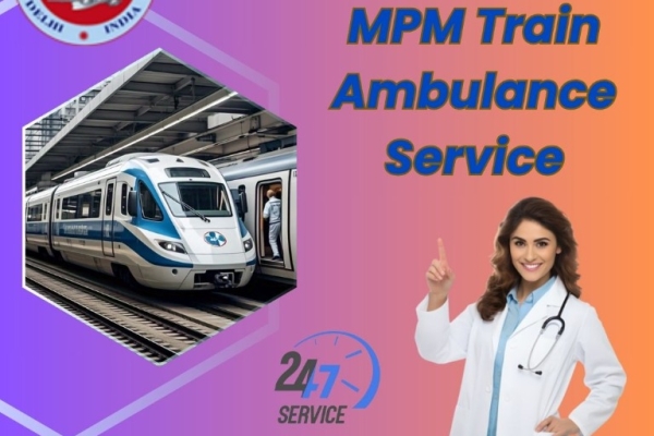 MPM, with its Train Ambulance, is helping the patients in Bhopal to reach a better place safely
