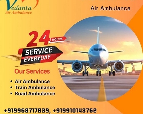 Take Vedanta Air Ambulance Service in Allahabad with Advanced PICU Setup at Lowest Charge