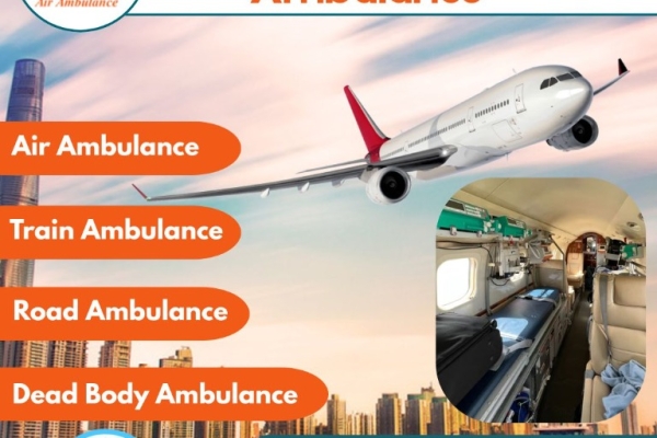 Low-cost and Swift Air Ambulance with Qualified Paramedics from Mumbai via Vedanta
