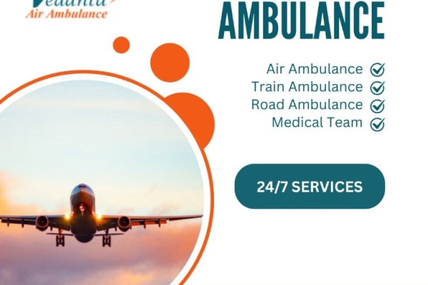 Swiftest Air Ambulance with Full Medical Setup from Mumbai via Vedanta