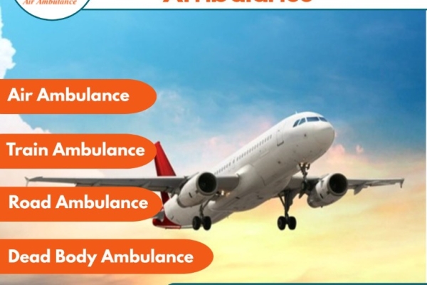 Wonderful Air Ambulance with Medical Setup from Delhi via Vedanta