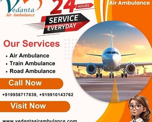 With the help of Vedanta Air Ambulance Service in Bangalore, Medical Transfers can be Organized Right on Time