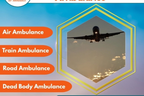 Easy and Swift Air Ambulance with Medical Crew from Kolkata via Vedanta