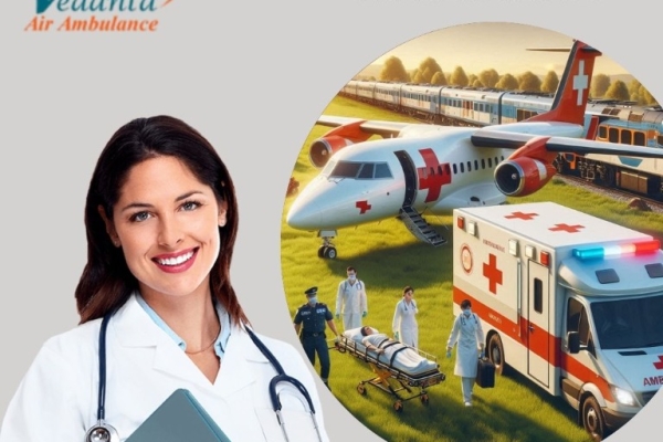 Vedanta Air Ambulance Service in Raipur Chooses the Best Facilities for Transferring Critical Patients