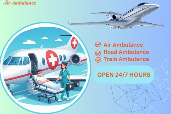 Book a Trustworthy Vedanta Air Ambulance Service in Ranchi with an ICU Facility at Low-rate