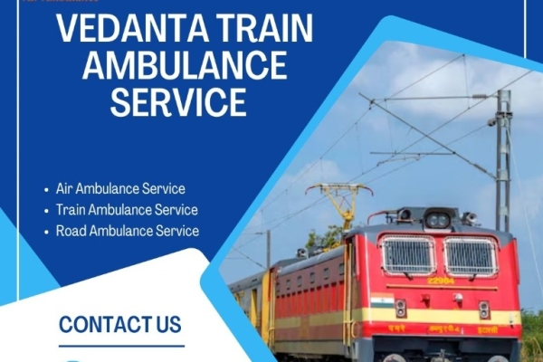 Vedanta Ambulance provides health assistance in moving trains without delay in Patna
