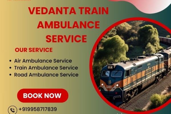 Vedanta Offers Quick Medical Lift to Far-Flung Locations in Siliguri in a Train Ambulance