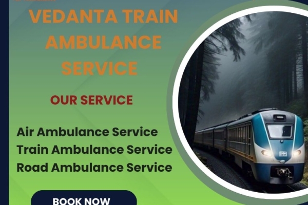 Vedanta Offers Transit to Specialized Selected Sites in Siliguri in a Train Ambulance