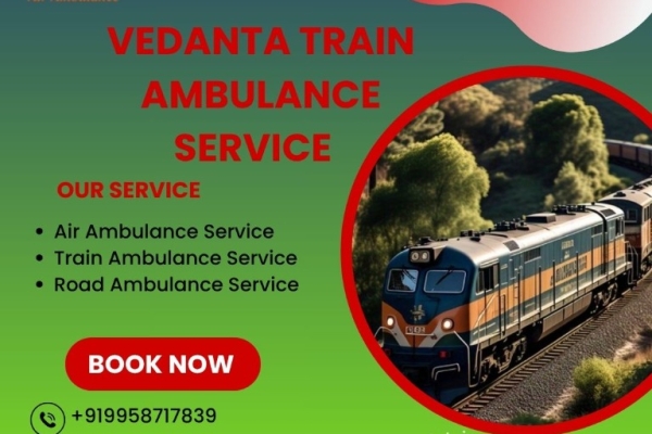 Vedanta Makes You Feel Less Pressure in Bhopal with its Train Ambulance