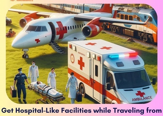 Take Vedanta Air Ambulance Service in Gorakhpur for Careful Patient Transfer Service