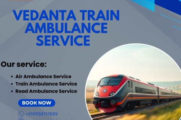 Vedanta Offers Smooth Transits in Sensitive Times in Mumbai with its Train Ambulance